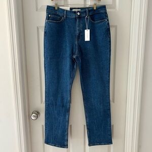 Warp + Weft Straight High Rise Jeans Size 12/31